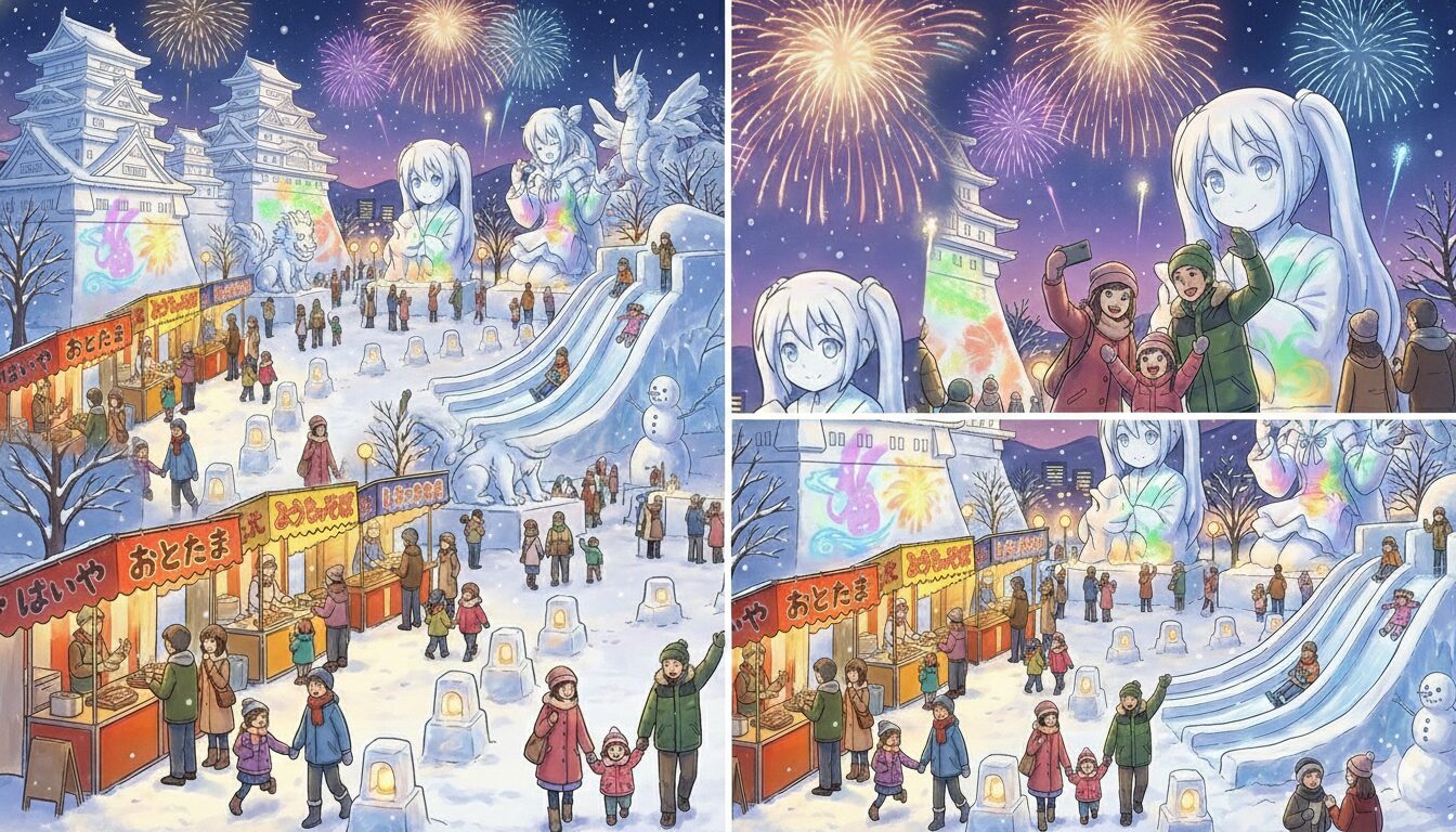 旭川冬まつり2026は誰が来る？ゲスト芸能人と過去の出演、イベント内容を一気に整理！