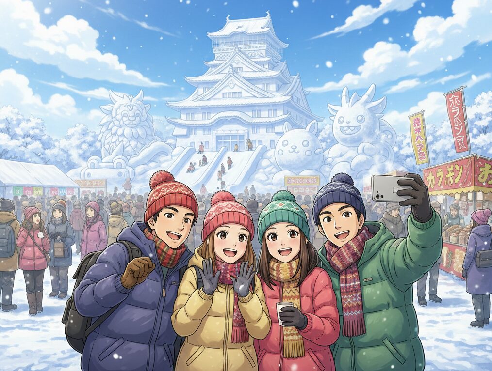 いいやま雪まつり2026は誰が来る？ゲスト情報から駐車場・出店までまとめてチェック！